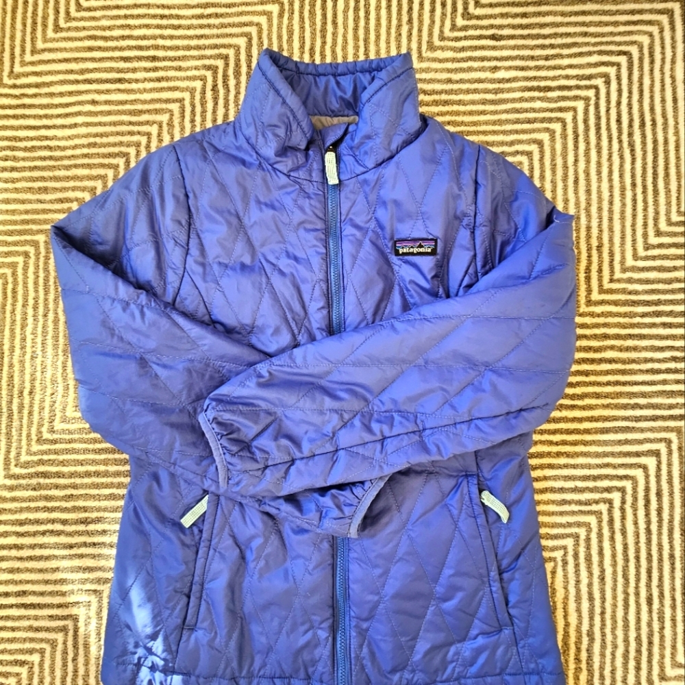 Patagonia Girls Nano Puff Diamond Quilted Insulated Jacket